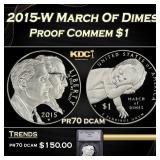 2015-W March Of Dimes Proof Modern Commem Dollar $