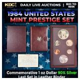1984 Prestige Proof Set - Last set in the Leather