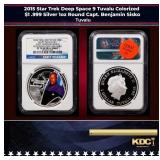 NGC 2015 Star Trek Deep Space 9 Tuvalu Colorized $