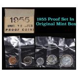 1955 United States Mint Proof Set - 5 Coins Includ