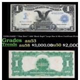 ULTRA RARE!! **Star Note** 1899 "Black Eagle" Larg