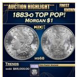 1883-o Morgan Dollar TOP POP! 1 ms68 SEGS