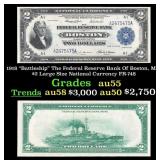 1918 $2 Large Size National Currency "Battleship"