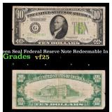 1928B $10 Green Seal Federal Reseve Note Redeemabl