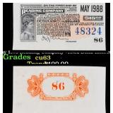 May 1975 Reading Company $15.62 Bond Interest Note
