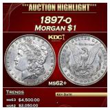 1897-o Morgan Dollar 1 Select Unc USCG