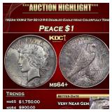 1923-d Peace Dollar VAM-2 Top 50 I-3 R-5 Doubled E