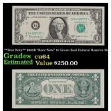 **Star Note** 1963B $1 Green Seal Federal Reserve
