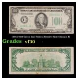 1928A $100 Green Seal Federal Reserve Note "Redeem