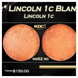 *Mint Error* Lincoln 1c Blank Planchet Lincoln Cen