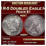 1923-d Peace Dollar VAM-2 Top 50 I-3 R-5 Doubled E