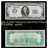 1928A $100 Green Seal Federal Reserve Note "Redeem