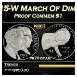 2015-W March Of Dimes Proof Modern Commem Dollar $
