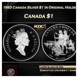1983 Canada Silver $1 In Original Holder Canada Si