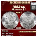 1883-cc Morgan Dollar $1 ms66+ SEGS