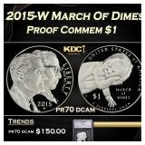 2015-W March Of Dimes Proof Modern Commem Dollar $