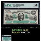 Very Cool 1872 $50 South Carolina, Columbia Obsole