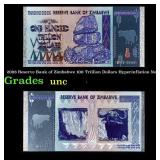 2008 Reserve Bank of Zimbabwe 100 Trillion Dollars
