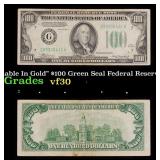 1928A $100 Green Seal Federal Reserve Note "Redeem