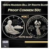 1993-s Madison Proof Modern Commem Half Dollar Bil