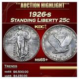 1926-s Standing Liberty Quarter 25c ms65+ SEGS