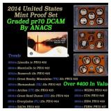 2014-s United States Mint Proof Set - 14 Coins Inc