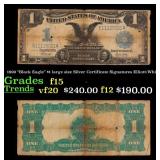 1899 $1 large size Silver Certificate "Black Eagle