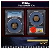 PCGS 1970-s Proof Roosevelt Dime 10c pr67 PCGS