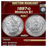 1897-o Morgan Dollar 1 Select Unc USCG