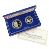 1993 James Madison & The Bill Of Rights Silver $1