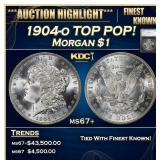 1904-o Morgan Dollar TOP POP! $1 ms67+ SEGS
