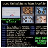 2009-s United States Mint Proof Set - 18 Coins Inc