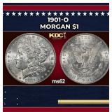 1901-o Morgan Dollar $1 Grades ms62