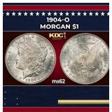 1904-o Morgan Dollar $1 Grades ms62