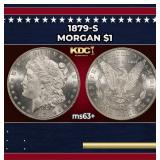 1879-s Morgan Dollar $1 Grades ms63+