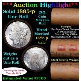 Full solid date 1885-p Uncirculated Morgan silver