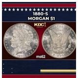 1880-s Morgan Dollar $1 Grades ms62