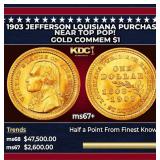 1903 Jefferson Louisiana Purchase Gold Commem Doll