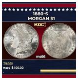 1880-s Morgan Dollar $1 Grades ms66