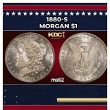 1880-s Morgan Dollar $1 Grades ms62