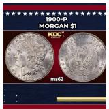 1900-p Morgan Dollar $1 Grades ms62