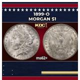1899-o Morgan Dollar $1 Grades ms62+