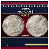 1898-o Morgan Dollar $1 Grades ms63+