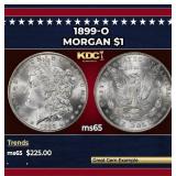 1899-o Morgan Dollar $1 Grades ms65