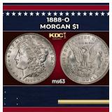 1888-o Morgan Dollar $1 Grades ms63