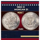 1882-o Morgan Dollar $1 Grades ms64