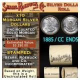 SEARS Unc Morgan Dollar $1 Roll With CC End 10 188