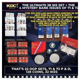 THE ULTIMATE IKE DOLLAR SET 1971-1978 All 32 Proof