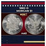 1882-o Morgan Dollar $1 Grades ms63