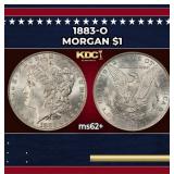 1883-o Morgan Dollar $1 Grades ms62+